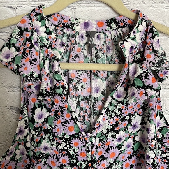 Anthropologie Floral Top - Picture 4 of 8